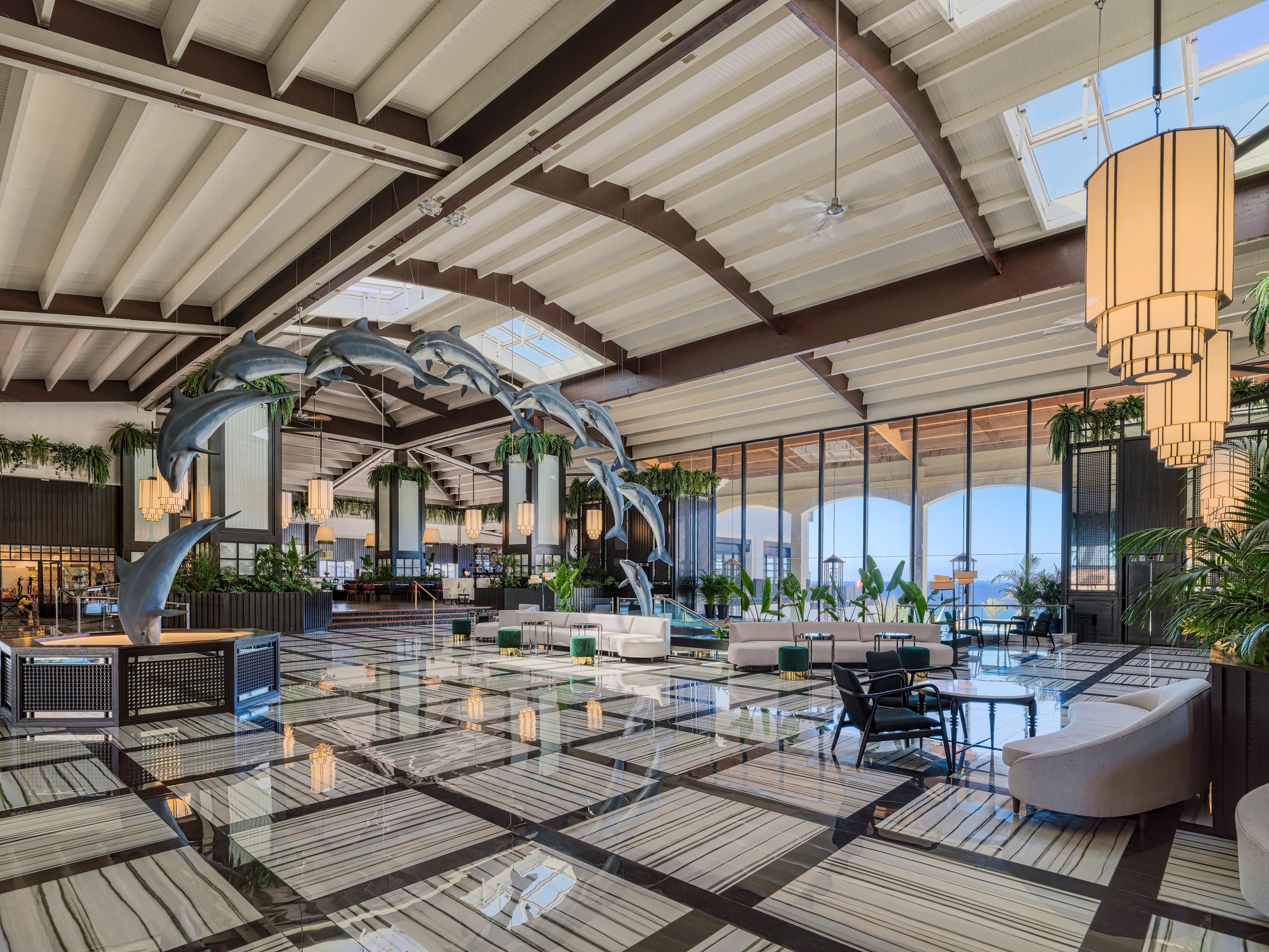H10鲁比肯皇宫酒店 普拉亚布兰卡 外观 照片 The lobby of the hotel