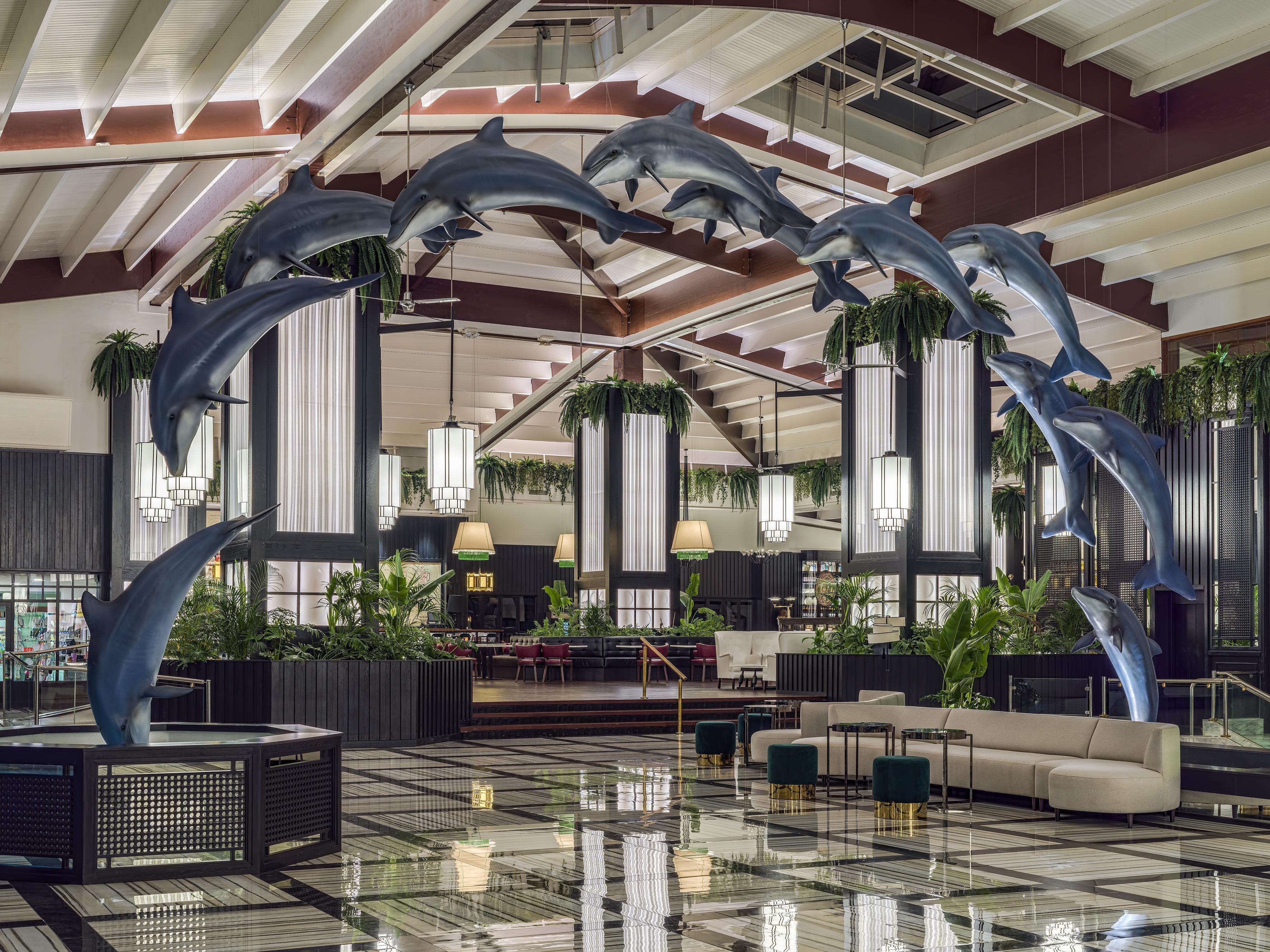 H10鲁比肯皇宫酒店 普拉亚布兰卡 外观 照片 The lobby of the hotel